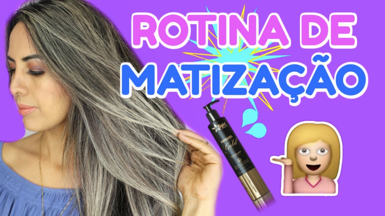 Como estou MATIZANDO o cabelo (Agora com menos luzes)