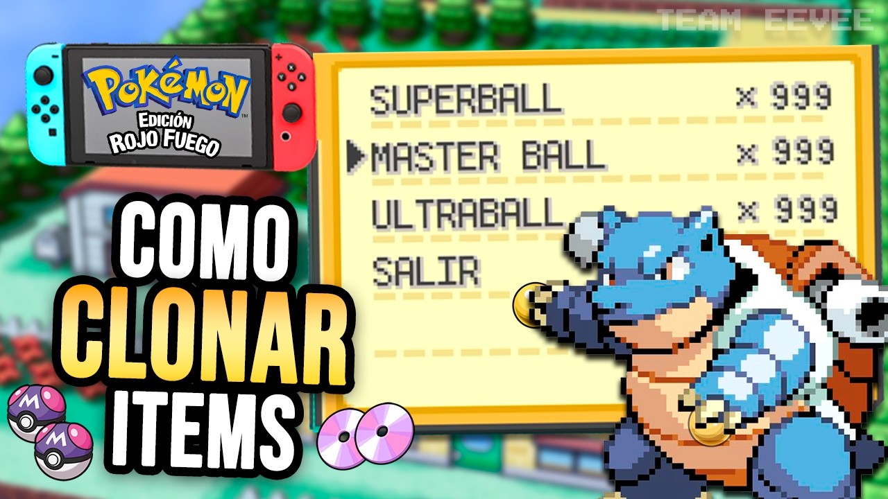 ✨¡¡Cómo MULTIPLICAR ITEMS en Pokémon Rojo Fuego/Verde Hoja!! Glitch Legal, Seguro y Fácil