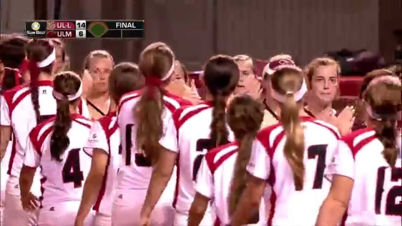2014 Sun Belt Conference Softball Championship - Game 9 Highlights UL Lafayette vs UL Monroe