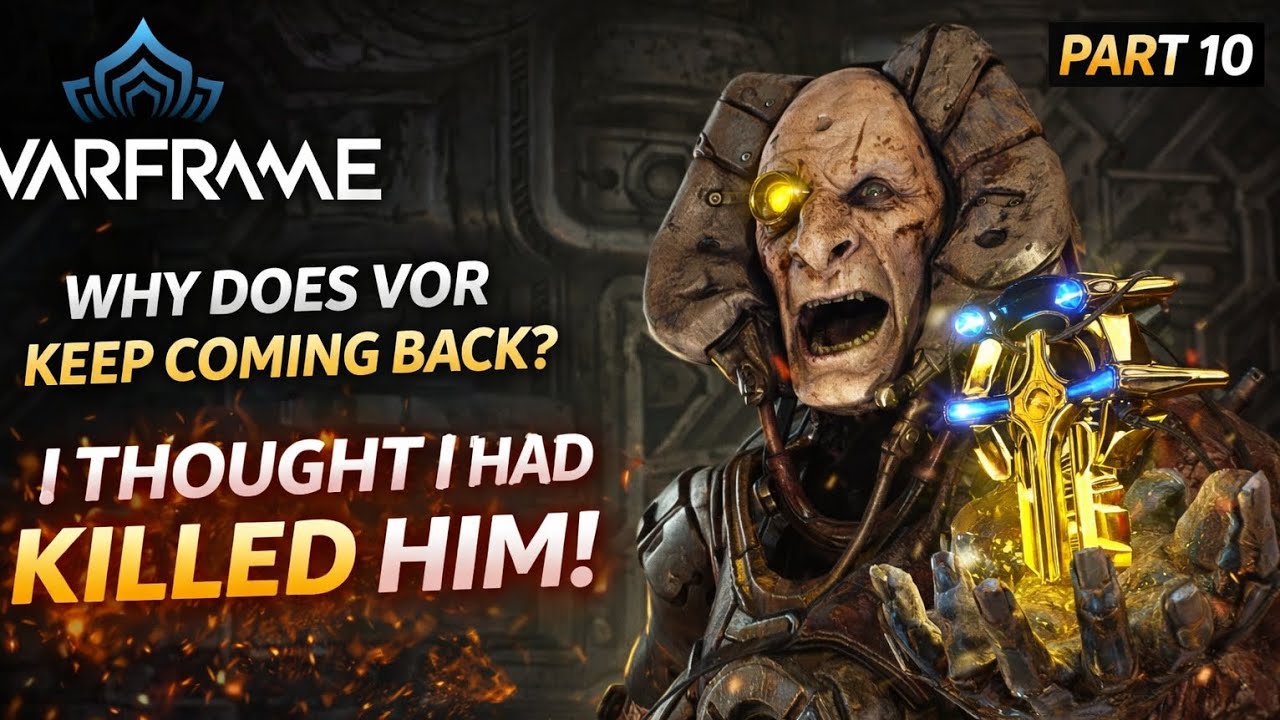Vor Returns in Part 10… Does He Ever Stay Dead? 🤔 | Warframe Mobile