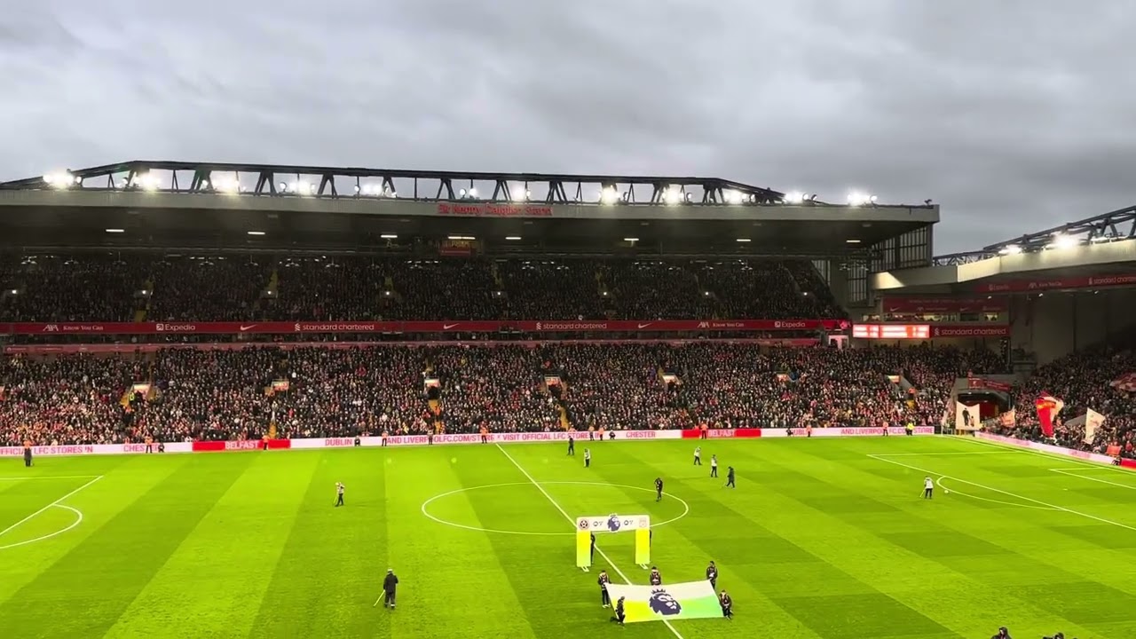 Liverpool Supporters Sing &ldquo;Allez Allez Allez&rdquo; | Pre-Match Atmosphere | April 4, 2024