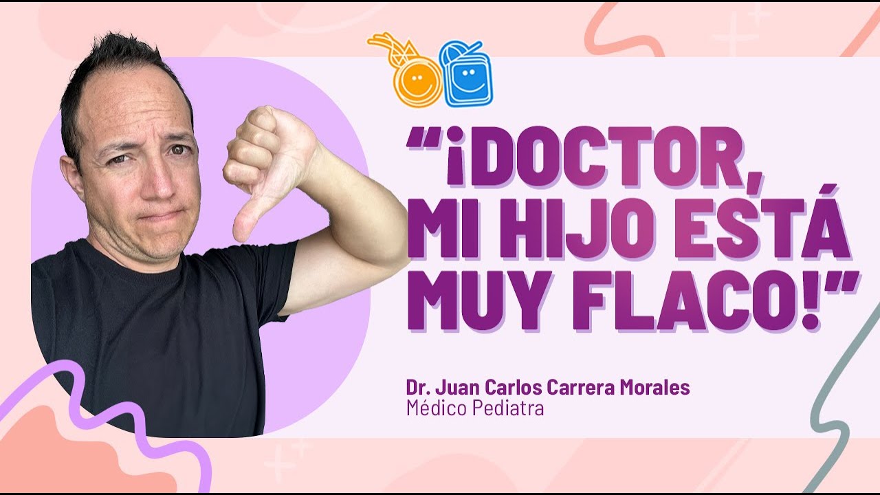 ¿Crees que tu hijo está muy flaco? ¡Mejor ve esto! Quizá esté en su peso ideal