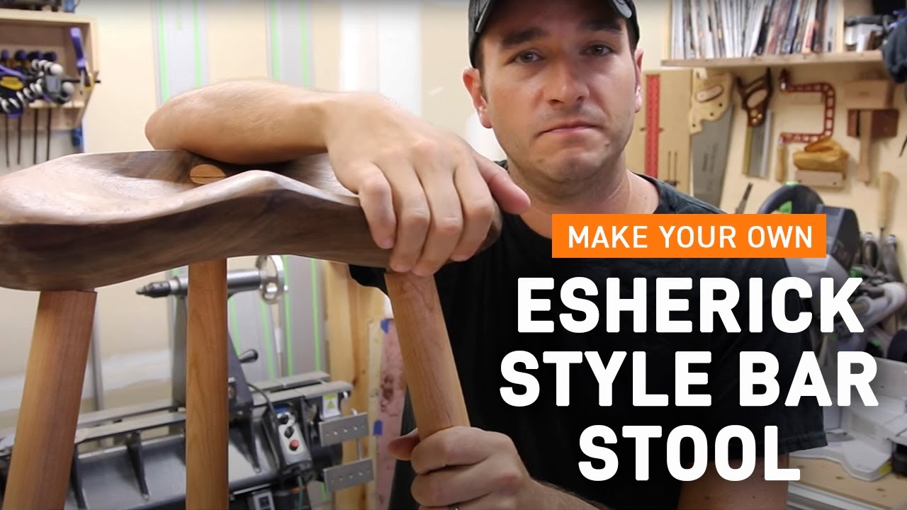 Make Your Own Esherick Style Bar Stool | Arbortech Tools