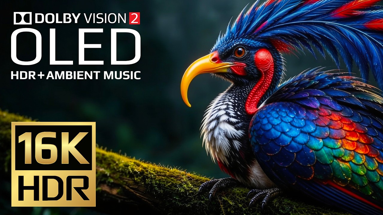 World's Best Stunning Nature Video | Dolby Vision HDR 16K 120fps Video (8K/4K Video TV)