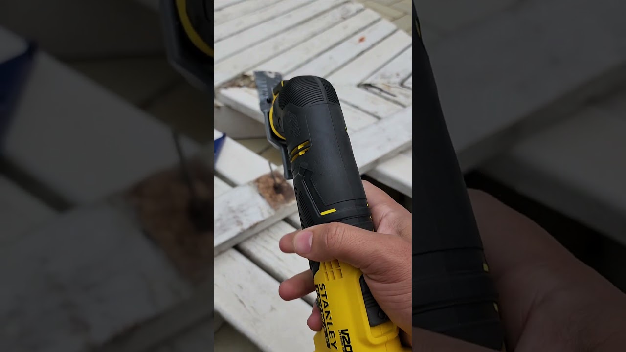 MULTIFERRAMENTA OSCILANTE #stanley #multiferramenta #oscilante #corteprego #teste #ferramenta
