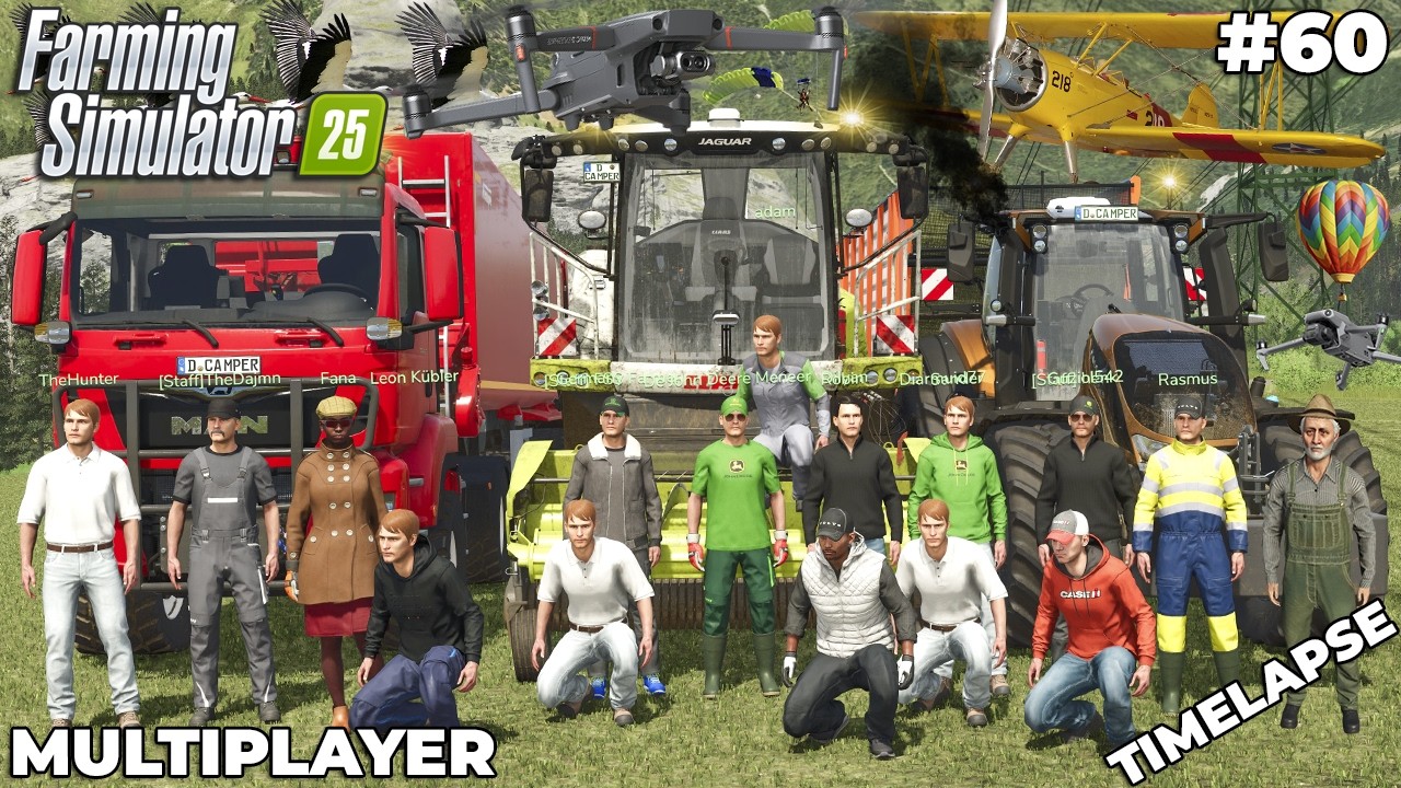 DISASTER - WORST GRASS SILAGE HARVEST EVER… WHAT WENT WRONG? 😬 | GEISTAL | FS 25 Multiplayer | EP 60