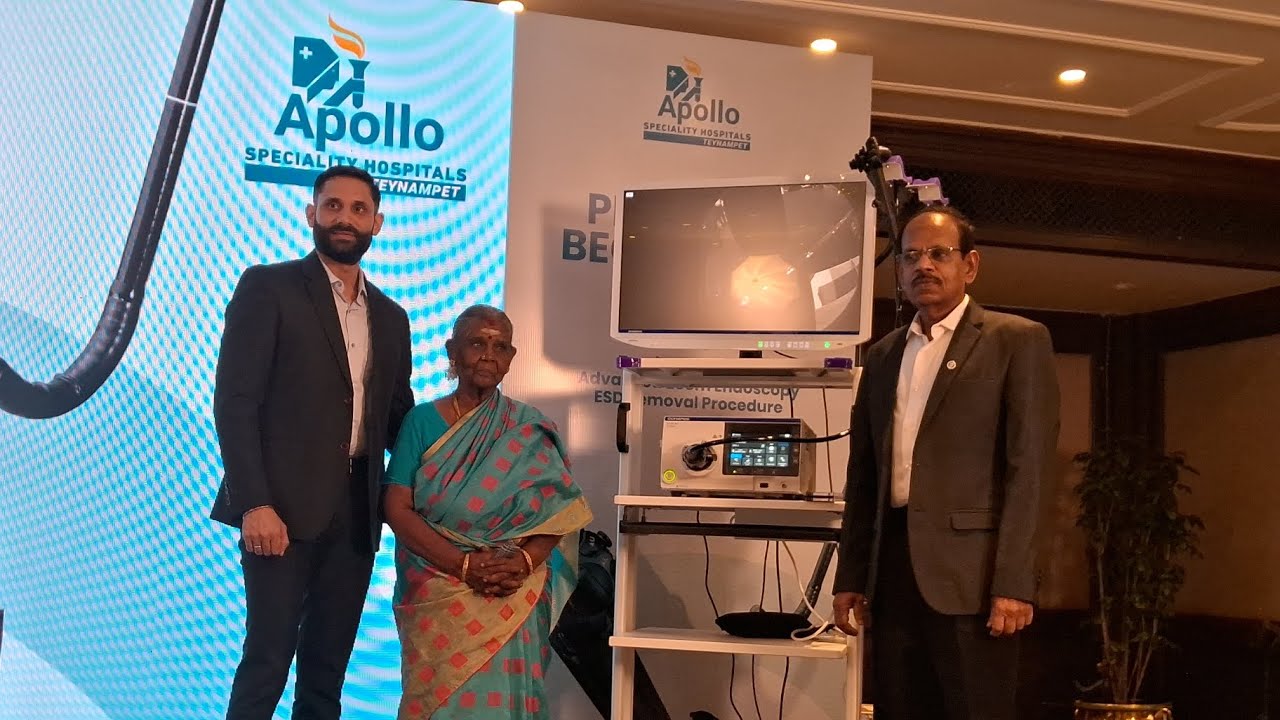 80-Year-Old Saved! Apollo Teynampet Removes Massive 15-cm Colon Tumor with Advanced Zoom Scope