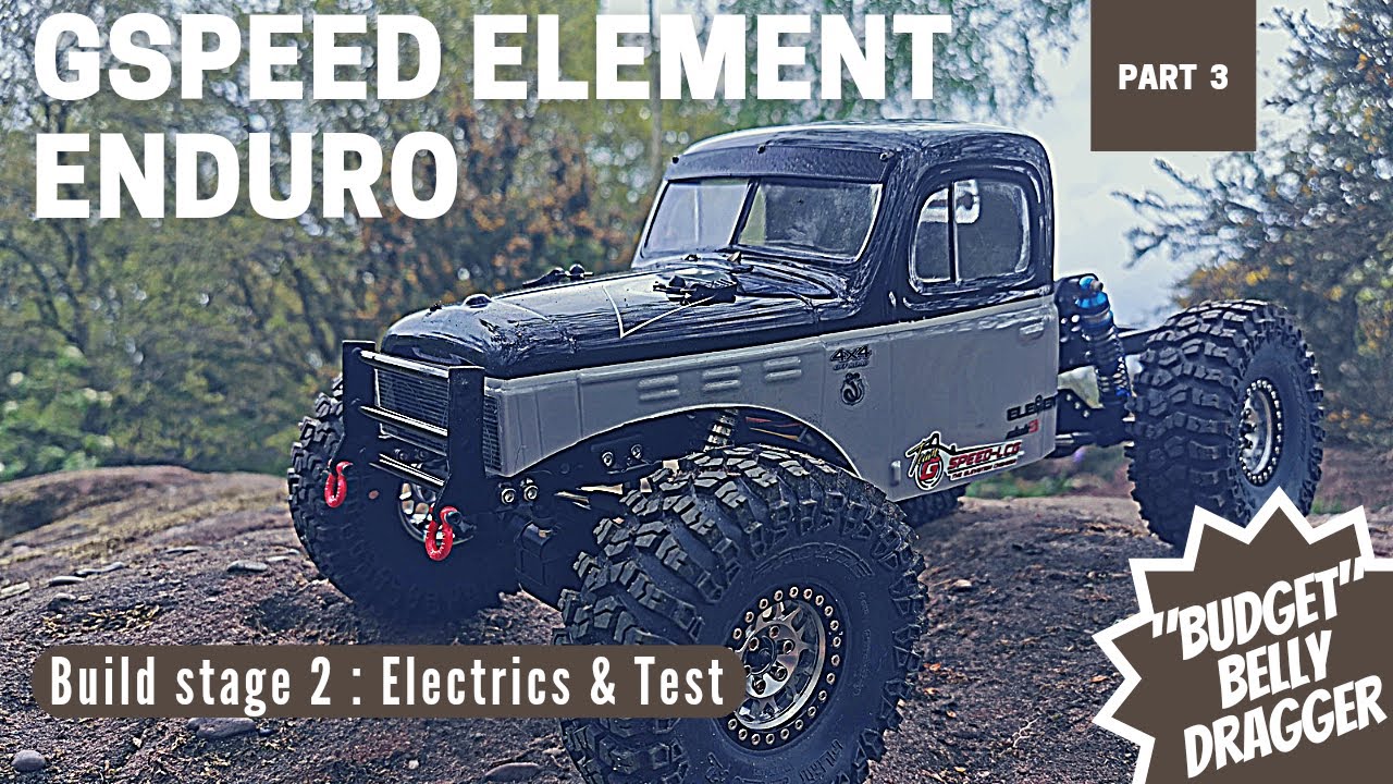 GSpeed Element Enduro - Pt3: Electrics and Test Run