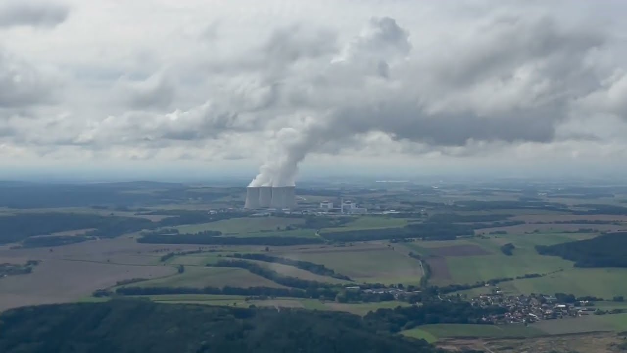 AERIAL Czech journey: Orlická přehrada, zámek Orlík, hrad Zvíkov, Temelín, Neznašov, Týn nad Vltavou