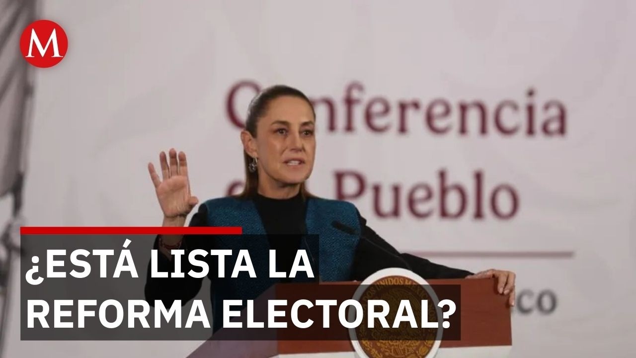Sheinbaum enviará la Reforma Electoral a San Lázaro este miércoles 04 de marzo