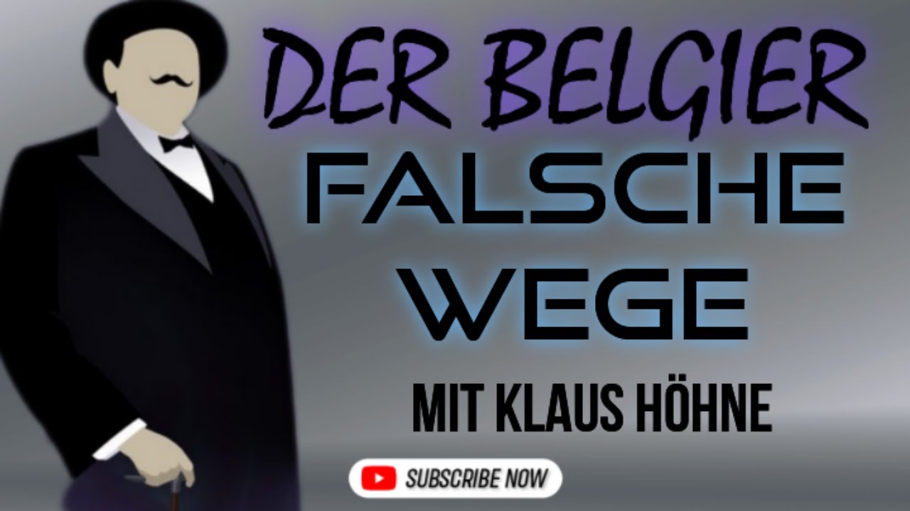 DER BELGIER  in   FALSCHE WEGE  #krimih&ouml;rspiel   #missmarple #retro