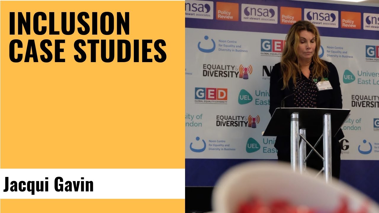 Inclusion case studies - Jacqui Gavin