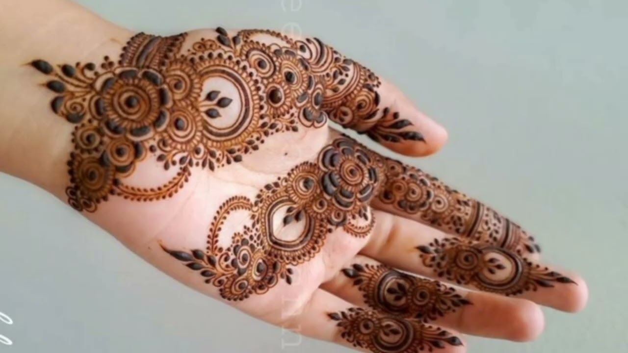 MahndiDesign Henna Mahndidesign simple beautiful newmahndi winding design2026 mahndi design picture 