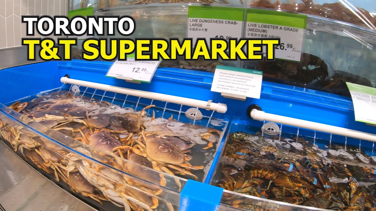 [4K] 🇨🇦 T&T Supermarket | Largest Asian Supermarket Chain in Canada | Fairview Shopping Mall
