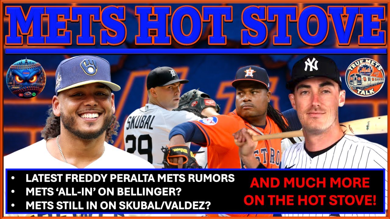 Mets Hot Stove | New York Mets | Freddy Peralta Trade Rumors | Mets News | Cody Bellinger | MLB