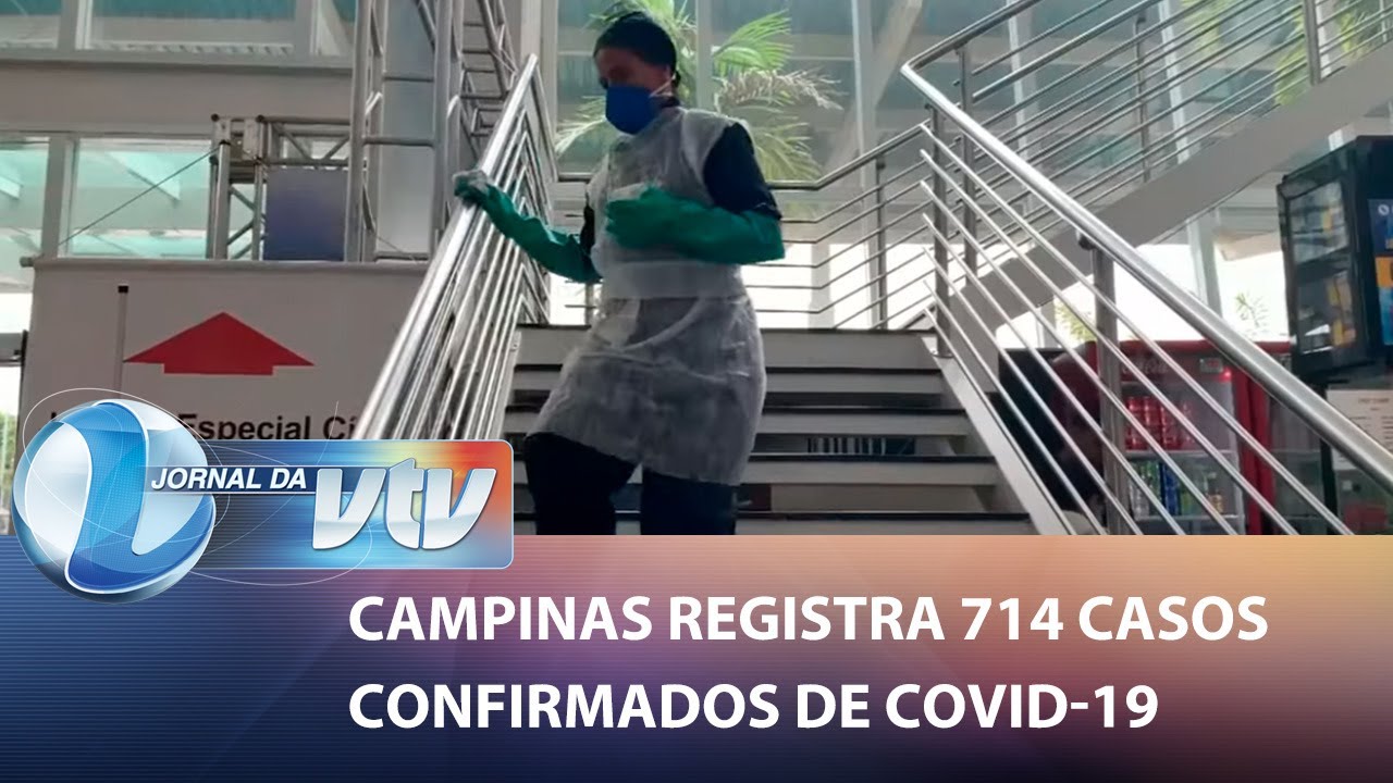 Campinas registra 714 casos confirmados de Covid-19