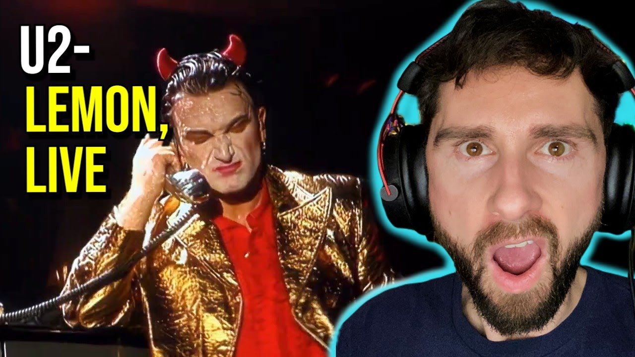 Millennial встречает MacPhisto! | U2- Lemon, концерт в Сиднее, 1993 (РЕАКЦИЯ!!!)