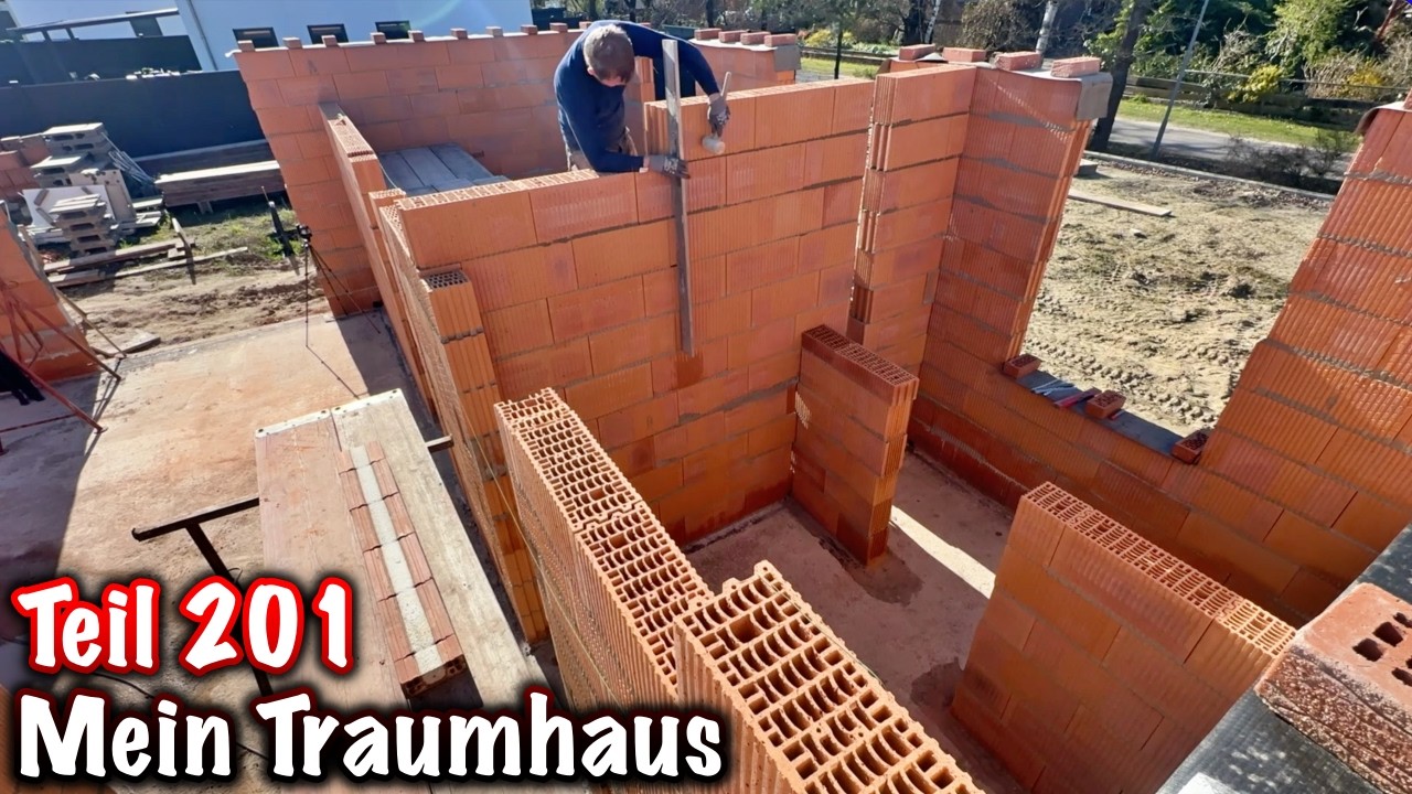 Traumhaus! (Innenw&auml;nde hochziehen - Teil 201) MaurerM