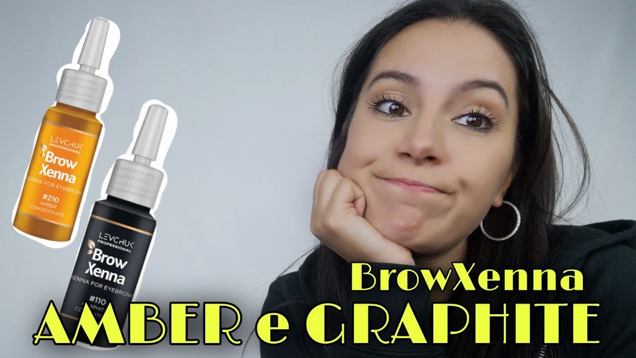 BROWXENNA Amber e Grafite | Come si Utilizzano Questi Correttori?