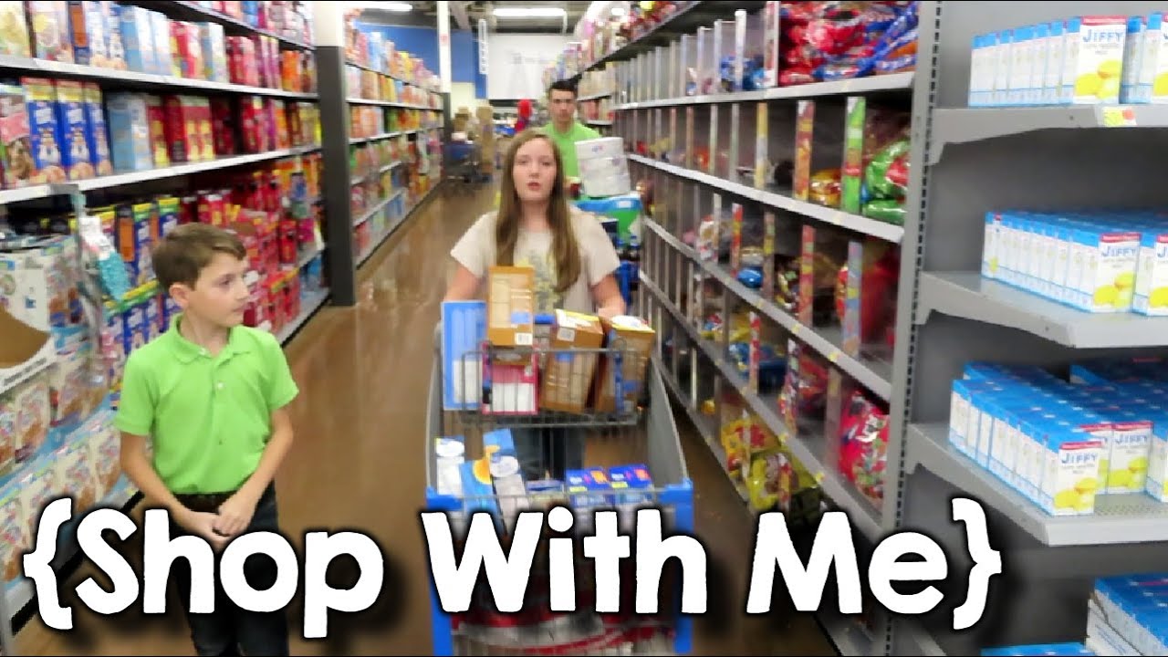 Late Night Shopping Helpers ¦ Large Family Shop With Me ¦ July 2021