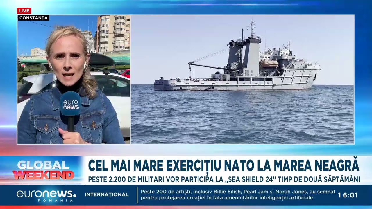 Sea Shield 2024. Peste 2200 de militari vor participa la cel mai mare exercițiu NATO la Marea Neagră