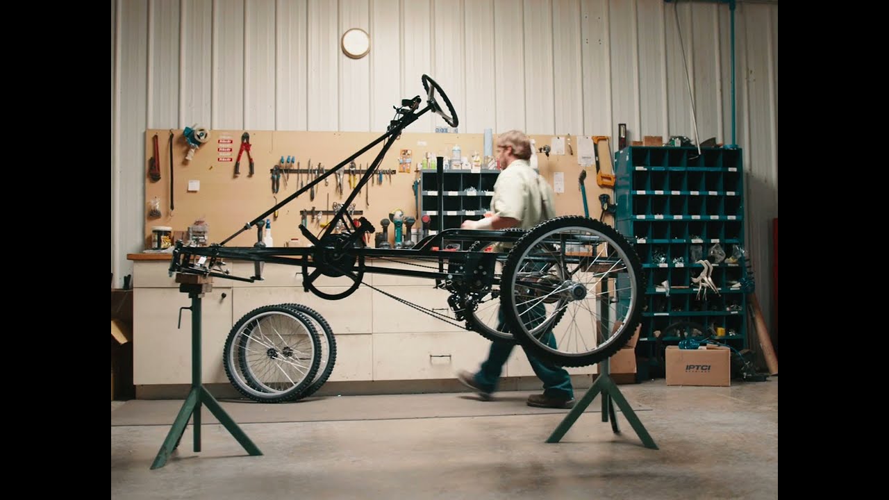 American made tandem 4 wheel ParBike