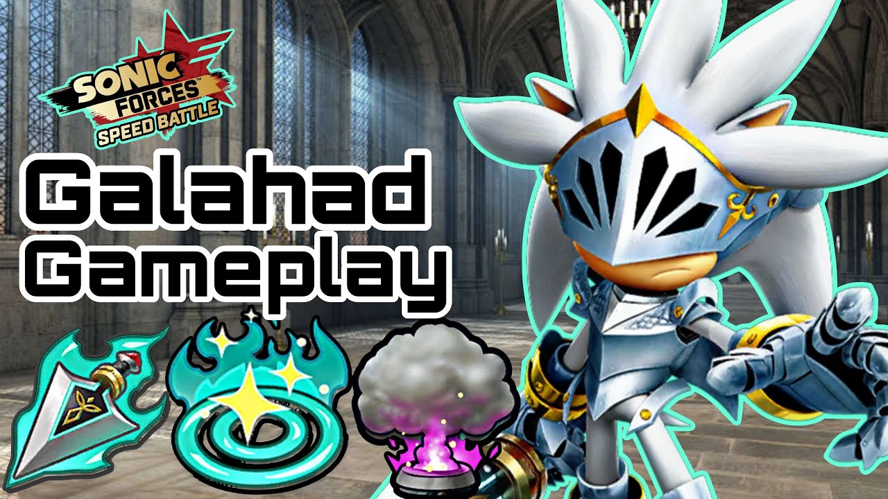 Sonic Forces Speed Battle Sir Galahad Gameplay