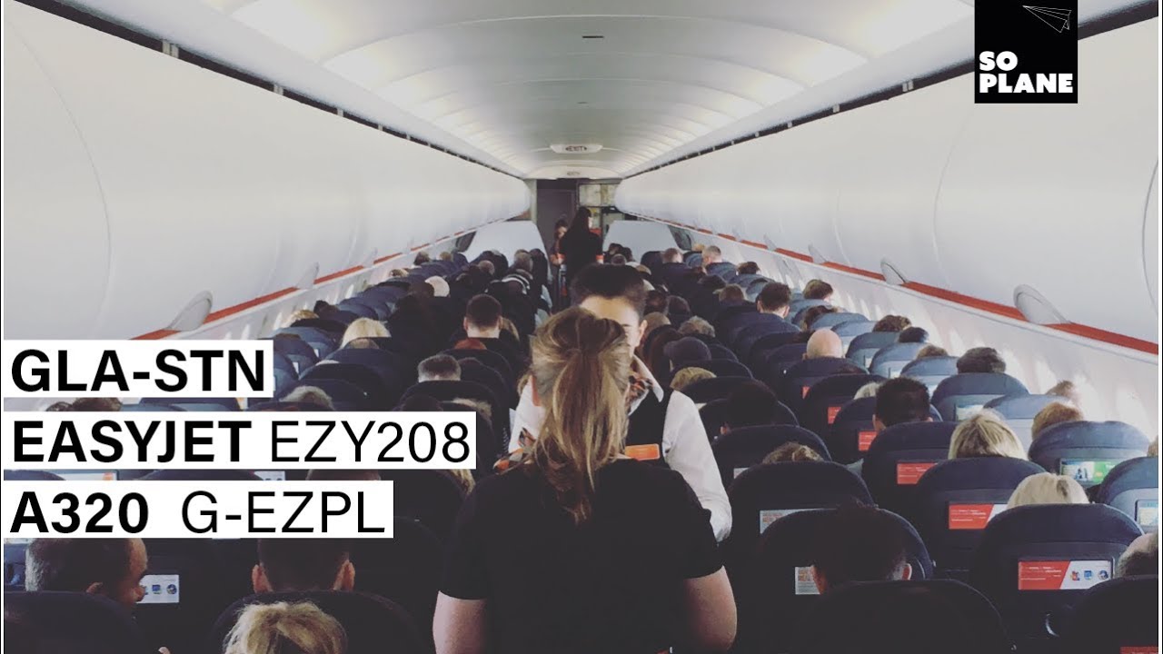 EASYJET | Glasgow - London Stansted | A320 | Trip Report | Full Flight