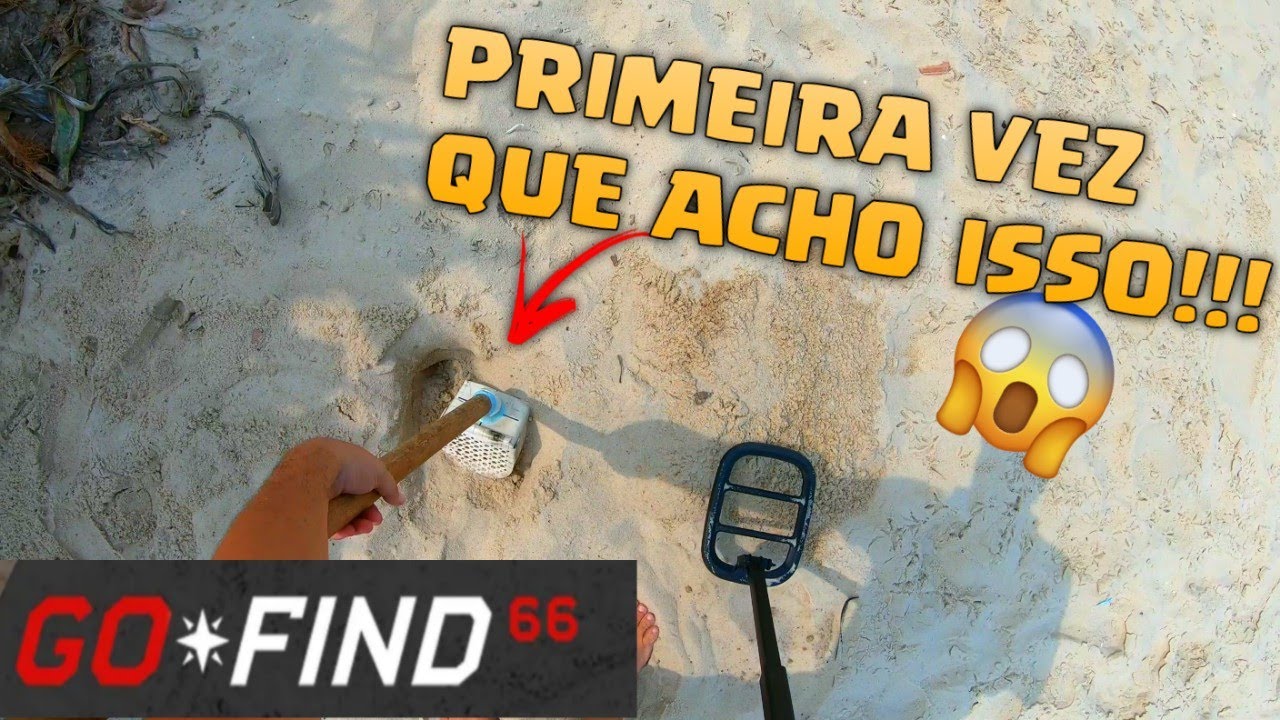 Go Find 66 - Detectorismo na praia - pc br yt
