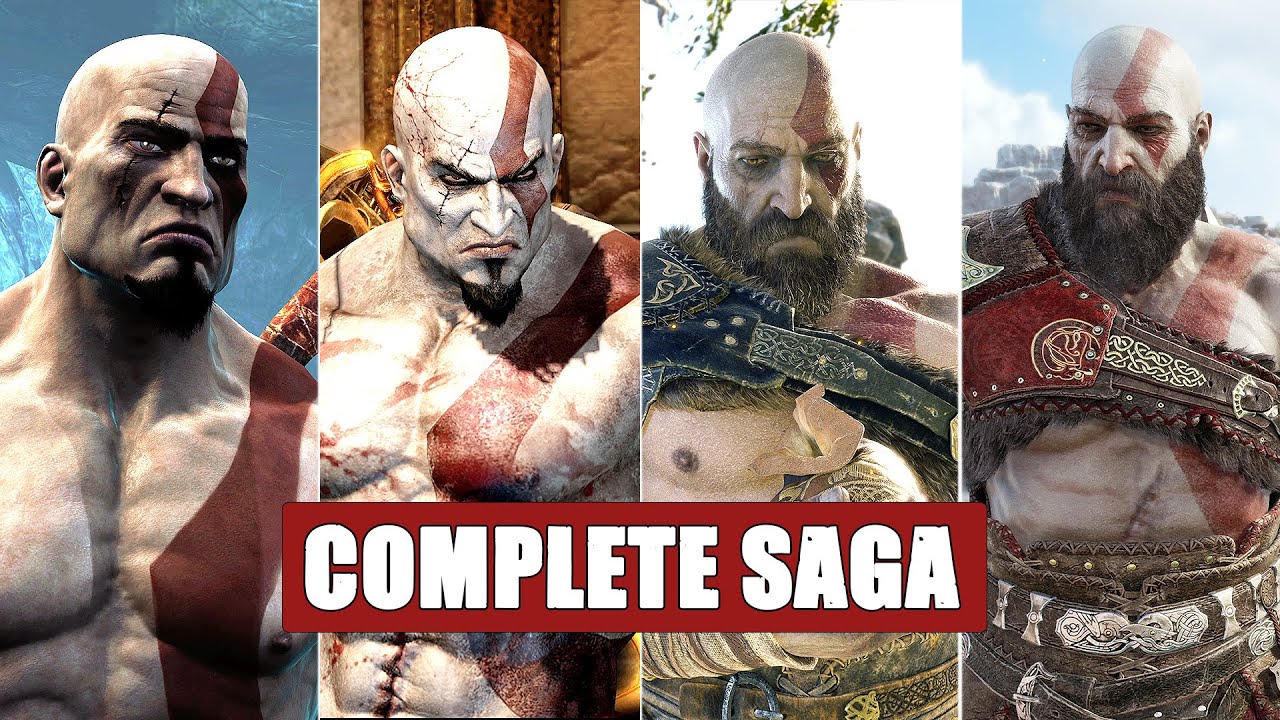 GOD OF WAR MOVIE FULL Complete Saga 2005-2022 ALL CUTSCENES