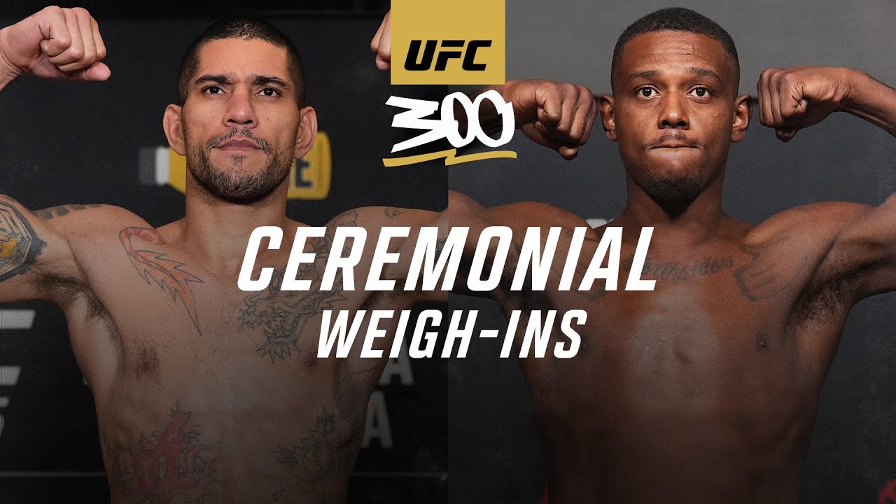 UFC 300: Торжественное взвешивание