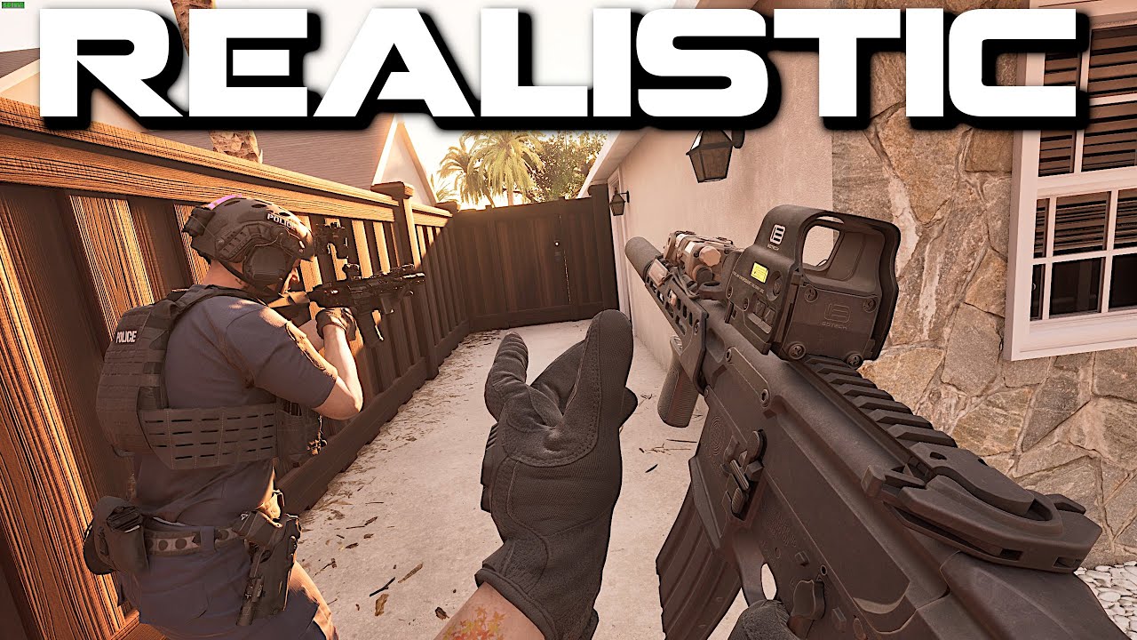 Realistic PvP in Ready or Not is Super Immersive