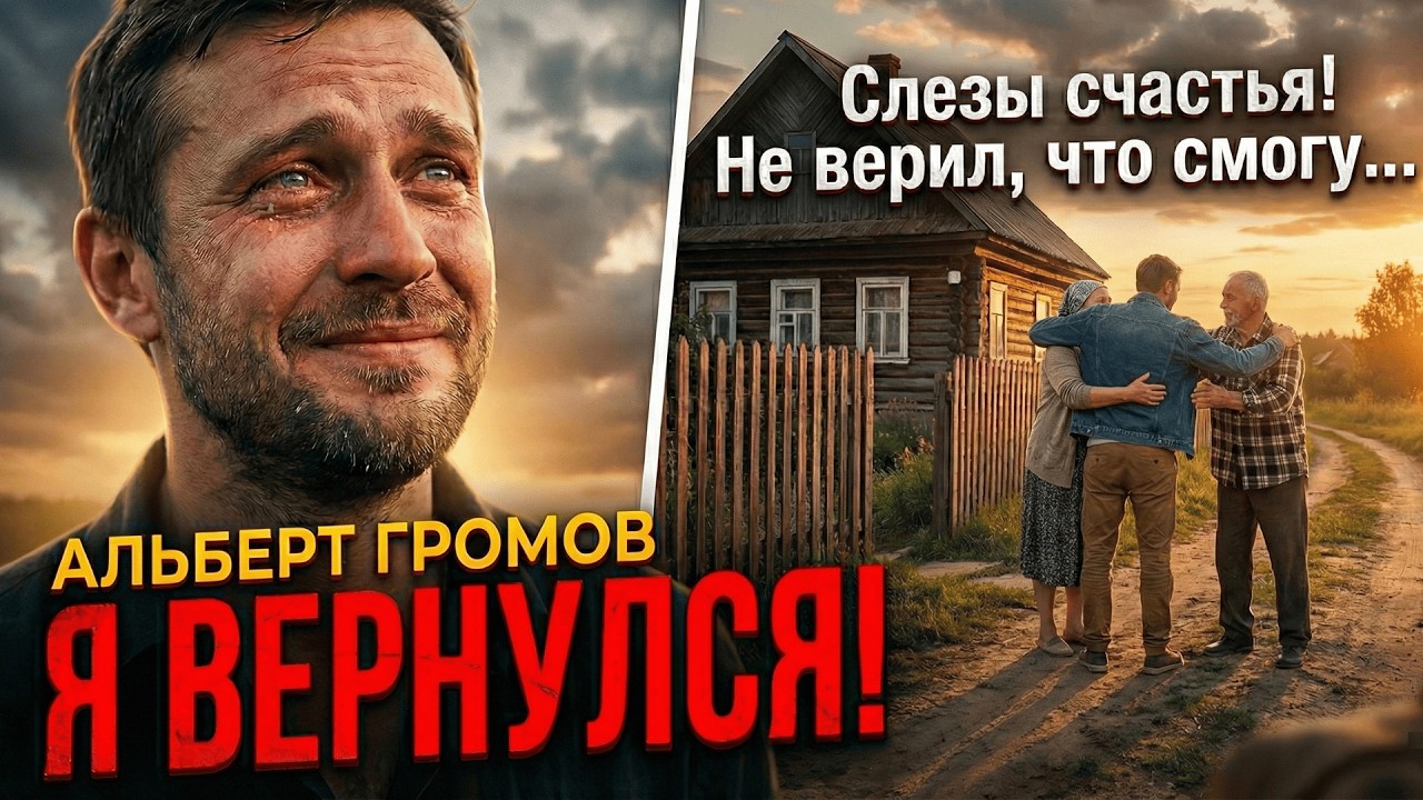 Вернулся домой спустя много лет... Сильная песня до слёз Альберт Громов - 