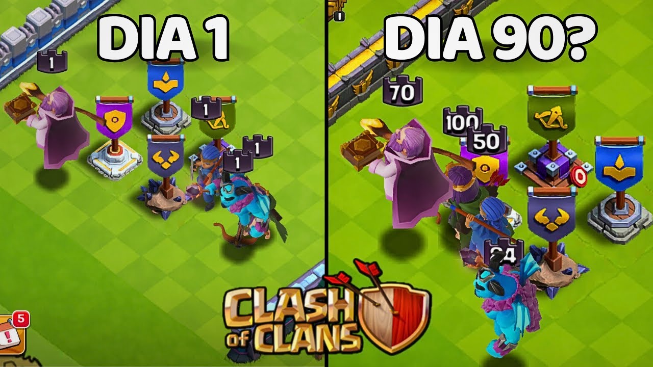 4 Dicas De Como Upar Os Her&oacute;is R&aacute;pido No Clash of Clans