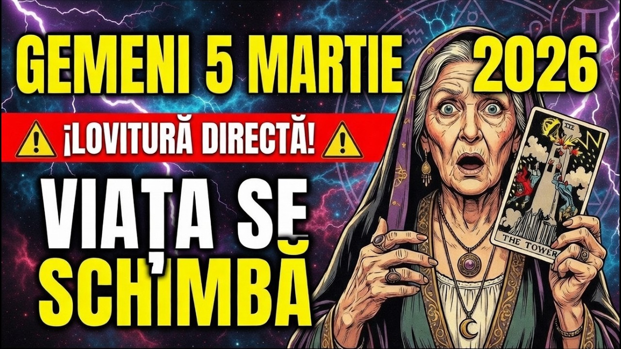 GEMENI ♊ 5–8 MARTIE 2026 🌙 APELUL CARE SCHIMBĂ TOTUL | SCHIMBAREA DESTINULUI DEZVĂLUITĂ ✨