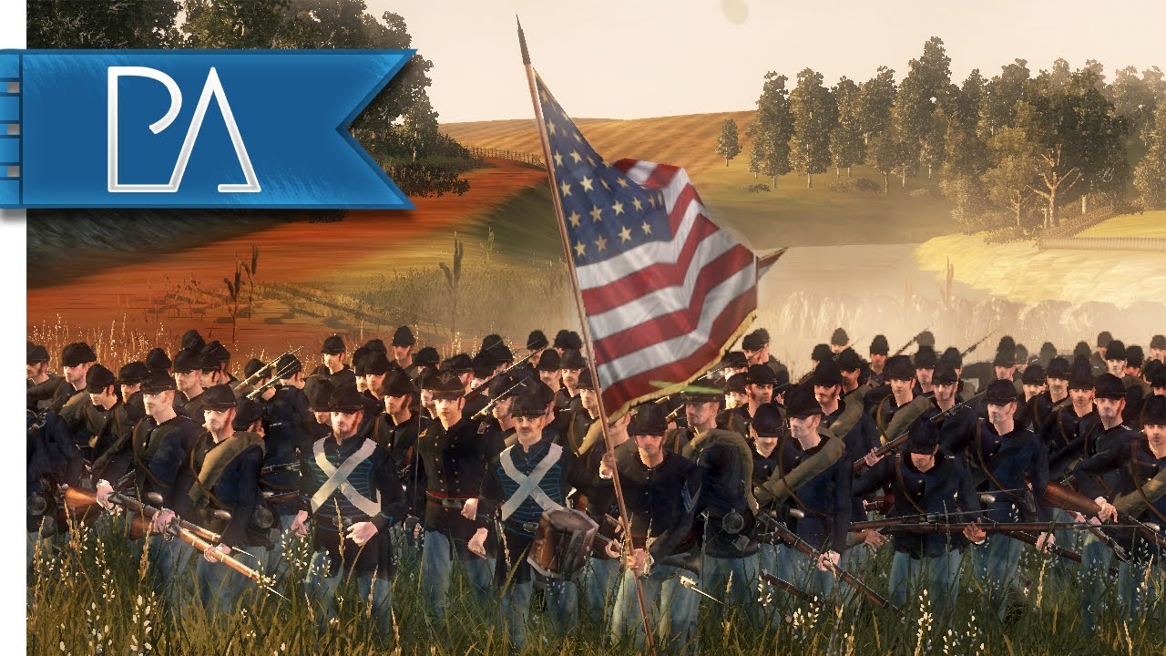 Battle of Antietam: Burnside's Bridge - North & South: American Civil War Mod Gameplay