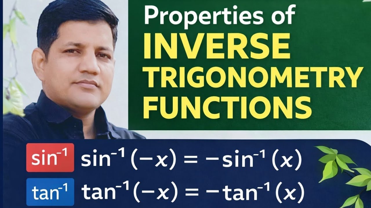 #Inverse trigonometric function 12th(maths)NCERT!! प्रतिलोम त्रिकोणमितीय फलन#