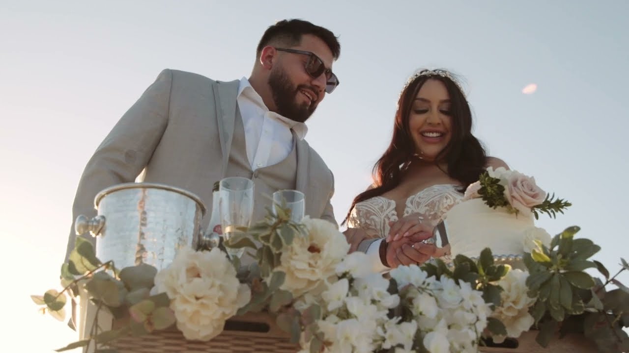 Kelsey + Gage's Real Wedding at Dry Lake Bed