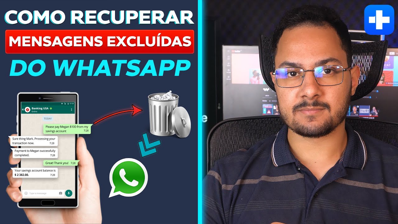 Como RECUPERAR conversas EXCLUÍDAS do WHATSAPP? | Dr.Fone