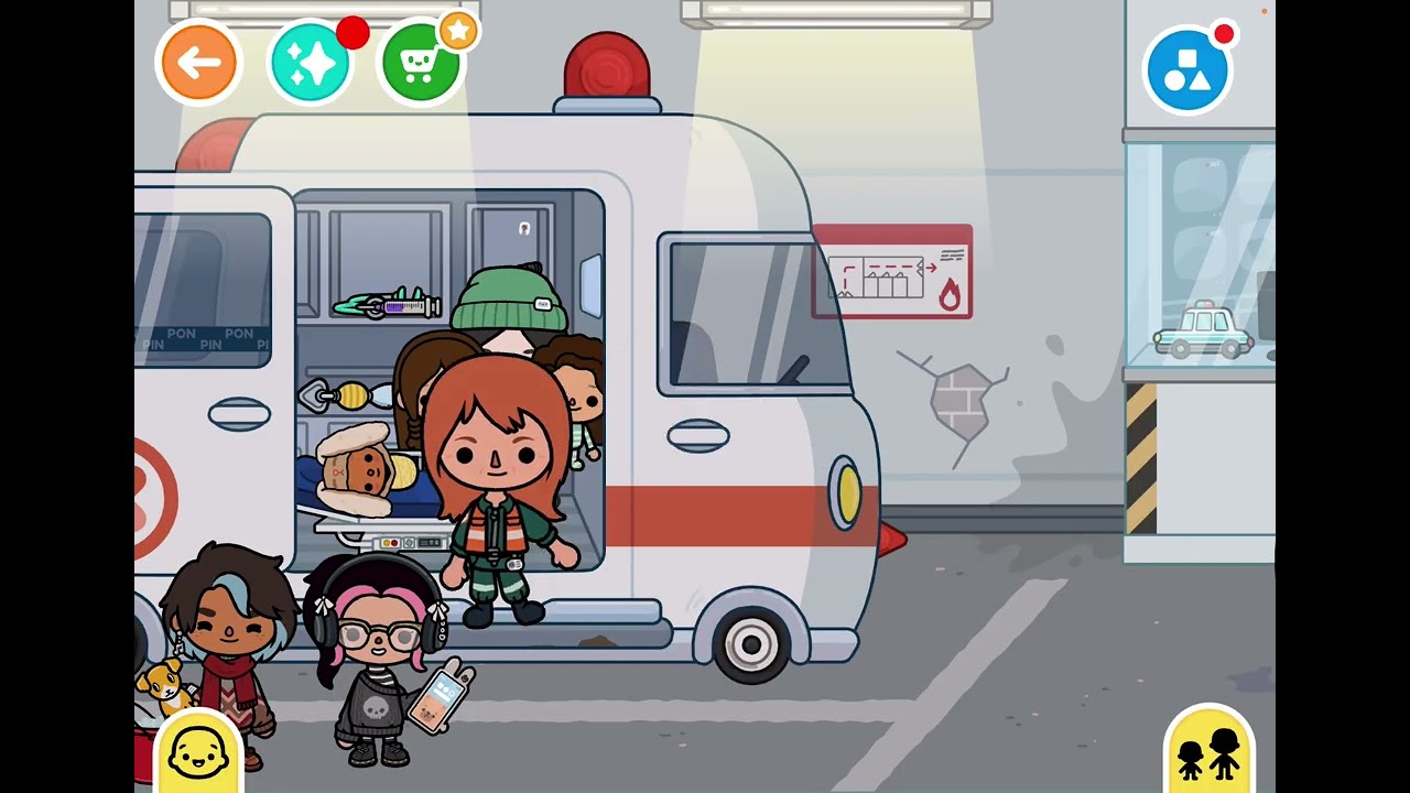 The baby is sick?!🤮🤧🤢 #tocaboca  #rp 