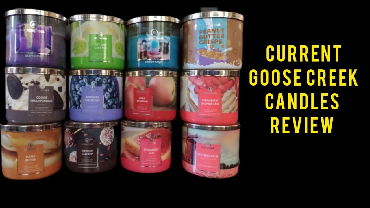 Goose Creek Candle Review.  Current candles on sale today
