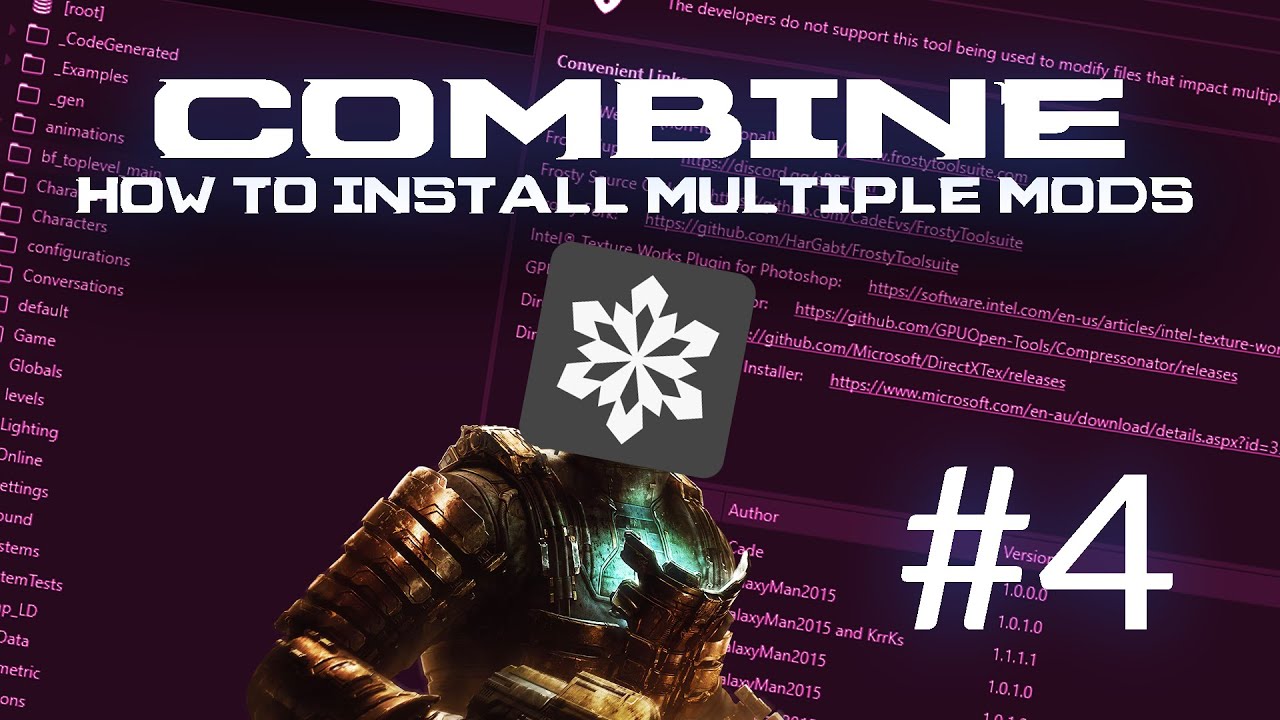 Dead Space Remake Modding Tutorial #4 - Installing Multiple Mods / aka Combining
