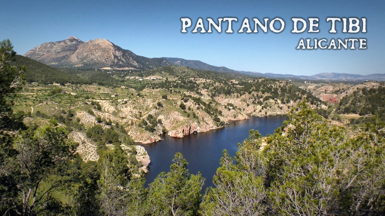 El longevo pantano de Tibi (Alicante)