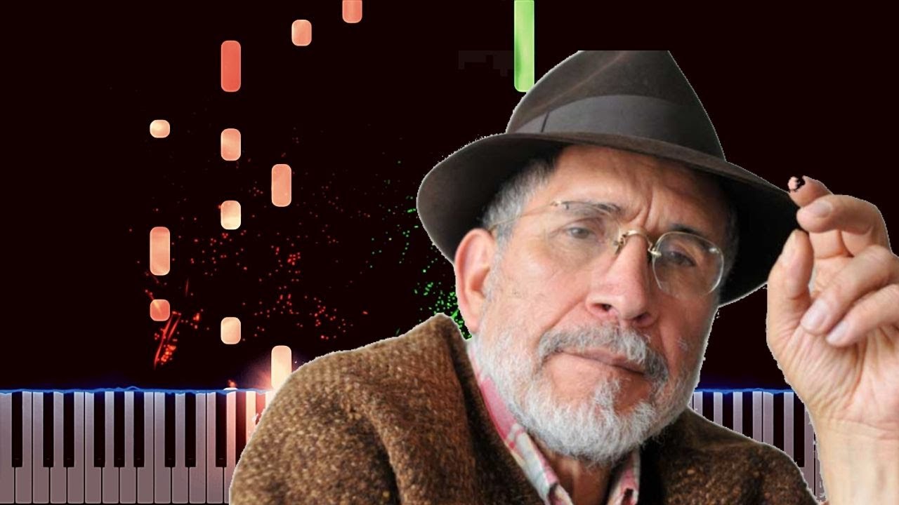 Jorge Velosa La Cucharita se me Perdio Piano Cover Midi tutorial Sheet app  Karaoke