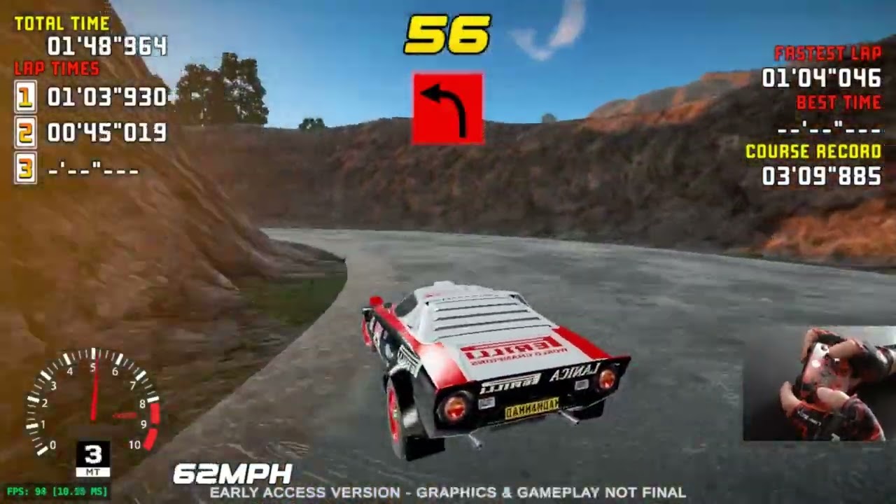 [DDI Rally Championship] Time Trial: Mountain Mirrored - 3'09
