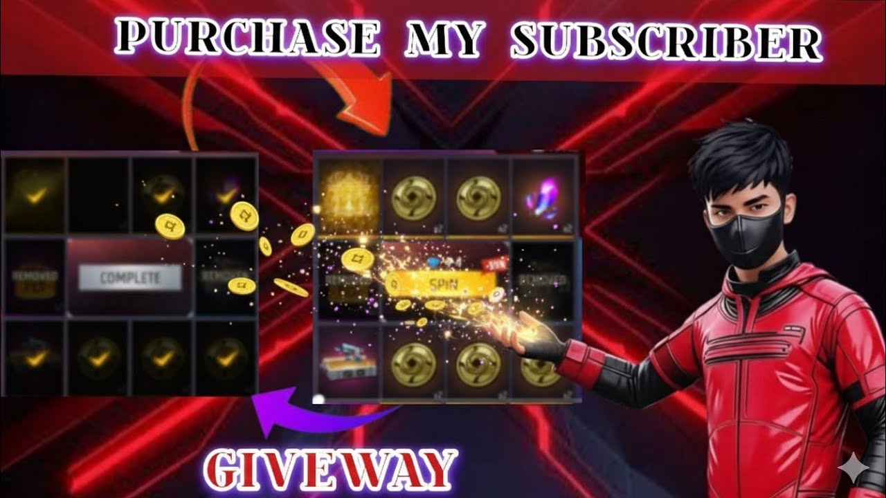 ENTRY EMOTE GIVEWAY FOR SUBSCRIBER | YT XMART |FREE FIREAX #ytxmart #freefiremax #giveaway #trending