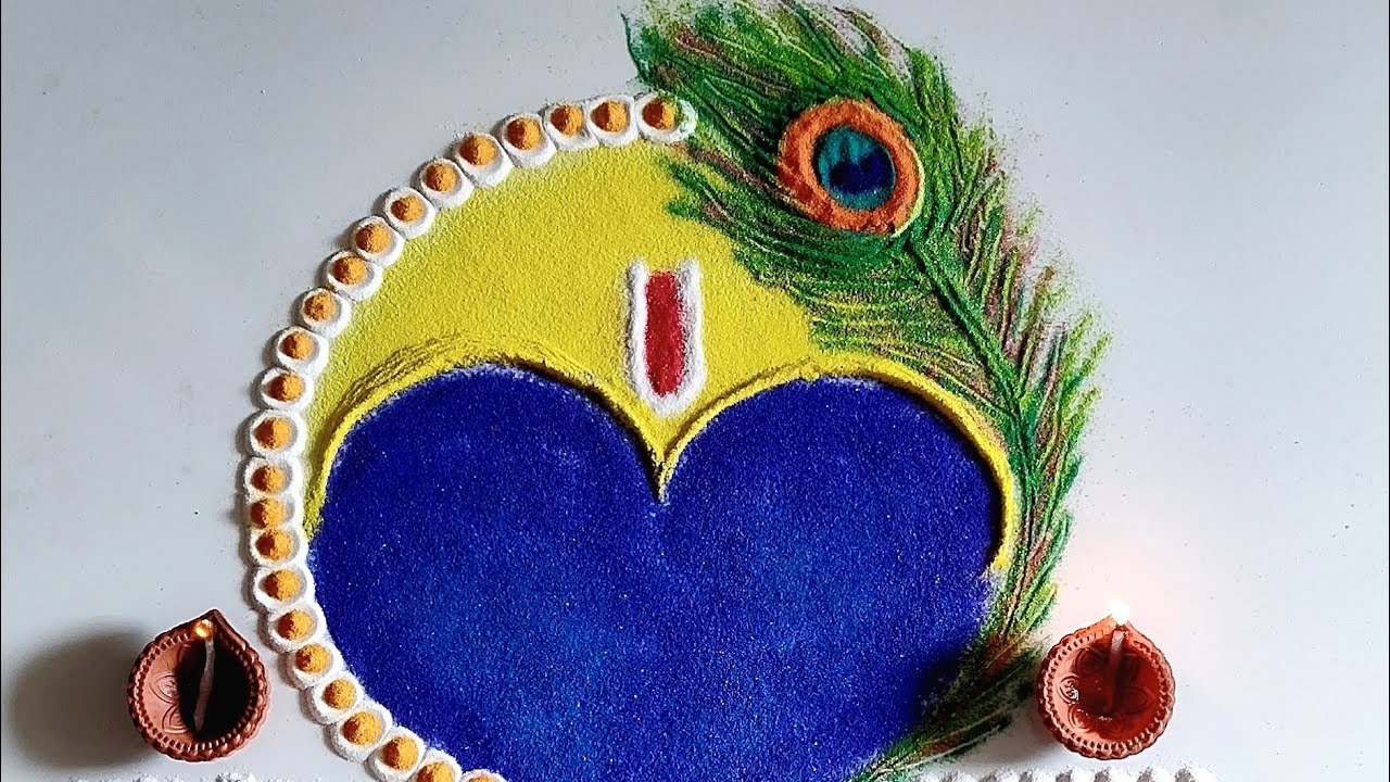गोवर्धन पूजा रंगोली | Goverdhan Pooja Rangoli 2025 | Diwali padwa rangoli | Amazing rangoli