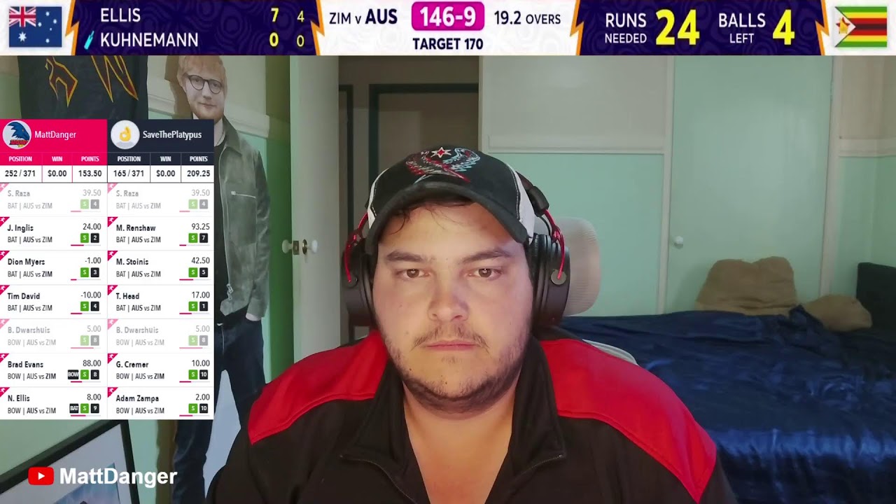 LIVE T20 World Cup Watchalong | AUS V ZIM