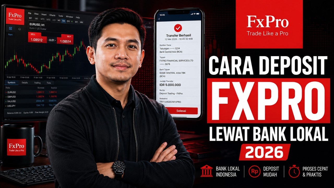 Cara Deposit FxPro Lewat Bank Lokal 2026 | Tutorial Lengkap & Langsung Masuk