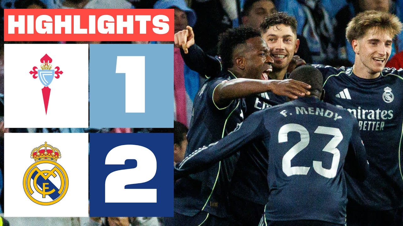 CELTA 1 - 2 REAL MADRID | RESUMEN LALIGA EA SPORTS